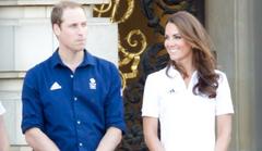 prince william and kate open new film studio, she plays with his magic wand
